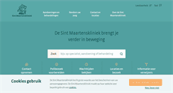 Desktop Screenshot of maartenskliniek.nl